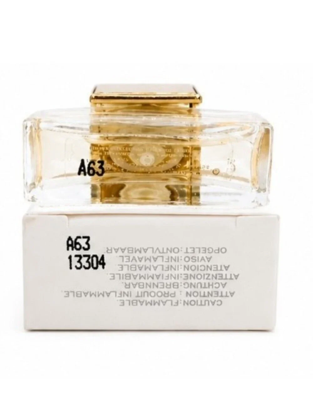 Estee Lauder Private Collection Tuberose Gardenia Mini Perfume - Gold & Clear - Picture 4 of 5